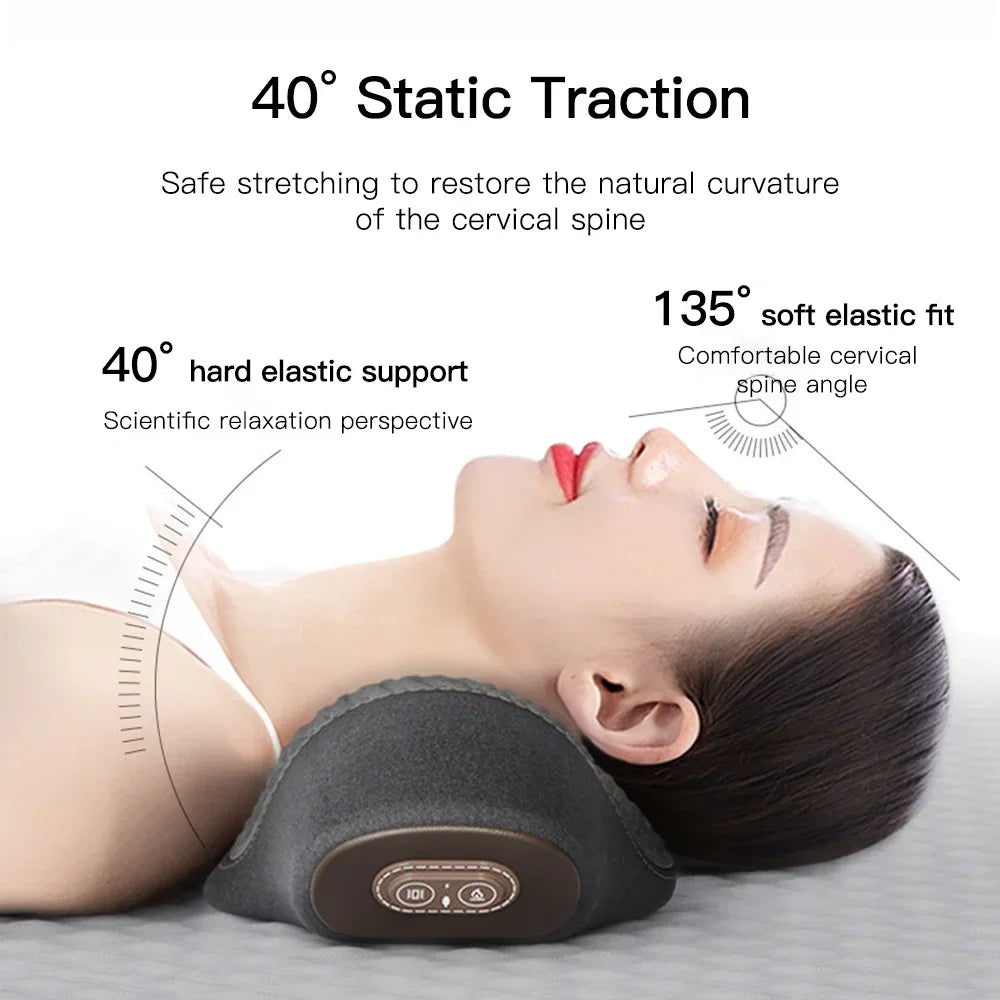 Neck Massager Pillow Electric Heating Support